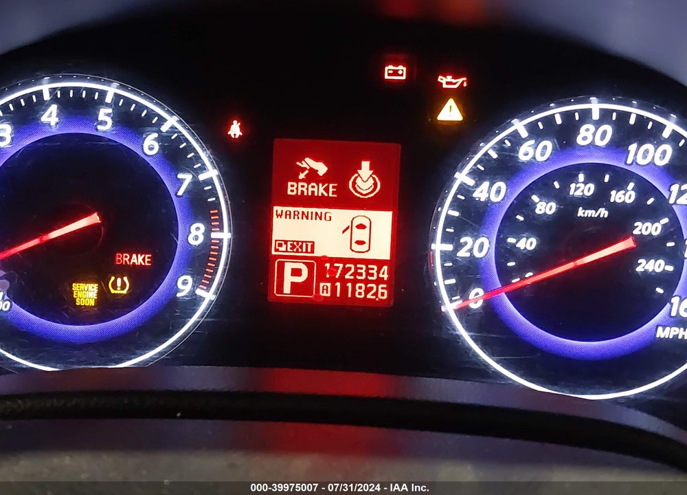 2008 INFINITI G37 JOURNEY VIN: JNKCV64E98M100107