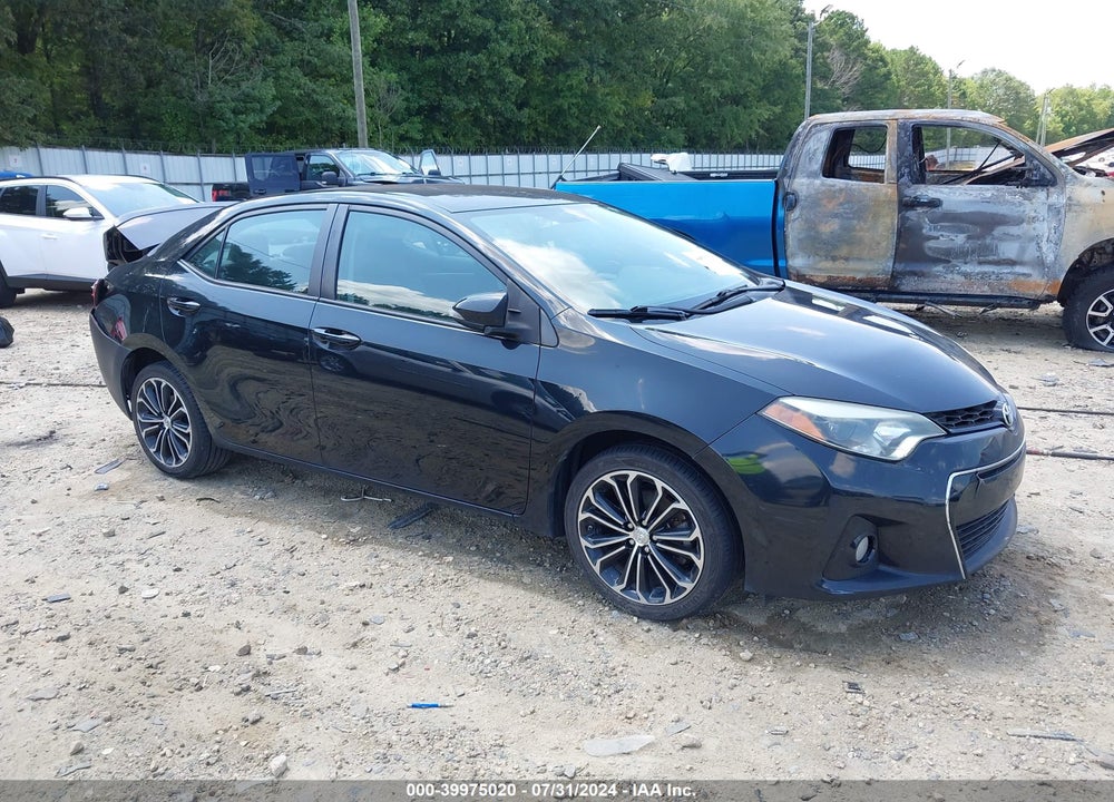 2015 TOYOTA COROLLA S PLUS VIN: 2T1BURHE4FC473853