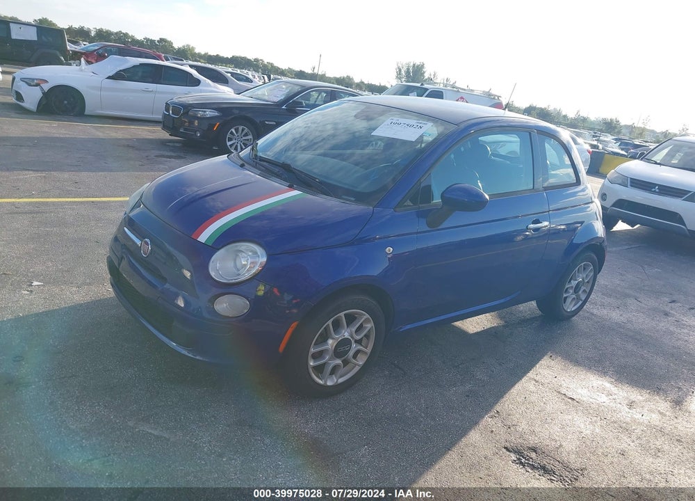 2013 FIAT 500 POP VIN: 3C3CFFAR0DT752886