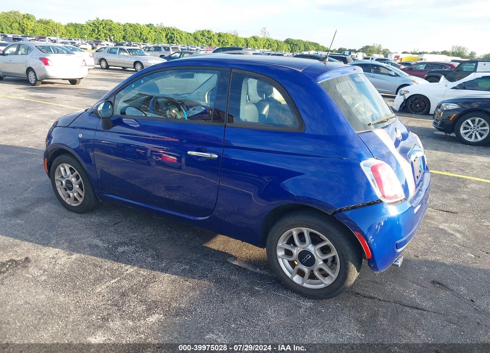 2013 FIAT 500 POP VIN: 3C3CFFAR0DT752886