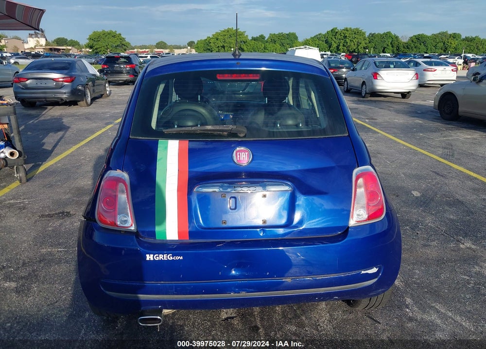2013 FIAT 500 POP VIN: 3C3CFFAR0DT752886
