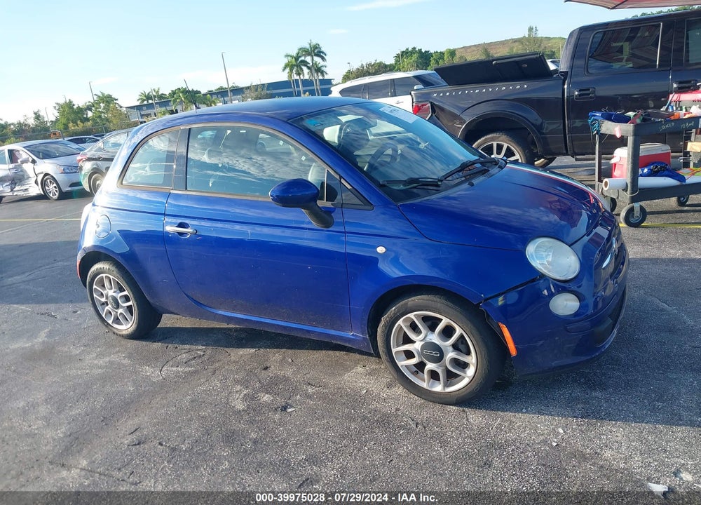 2013 FIAT 500 POP VIN: 3C3CFFAR0DT752886