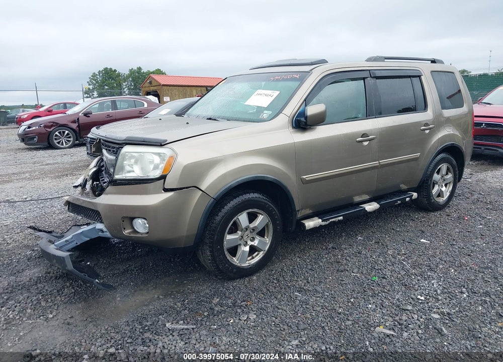 2011 HONDA PILOT VIN: 5FNYF4H52BB072802