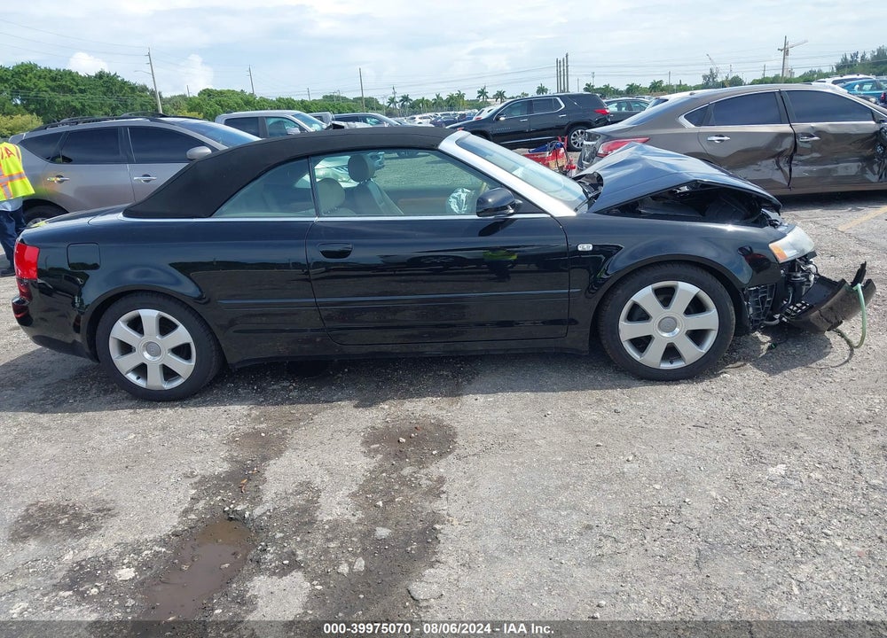 2006 AUDI A4 1.8T VIN: WAUAC48H96K011800