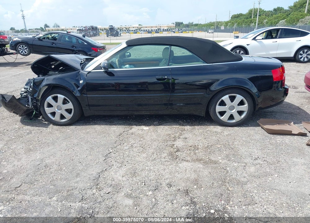 2006 AUDI A4 1.8T VIN: WAUAC48H96K011800