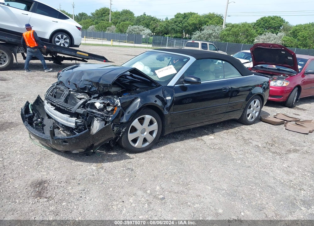 2006 AUDI A4 1.8T VIN: WAUAC48H96K011800