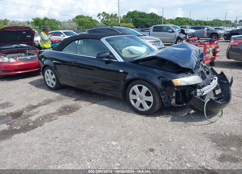2006 AUDI A4 1.8T VIN: WAUAC48H96K011800
