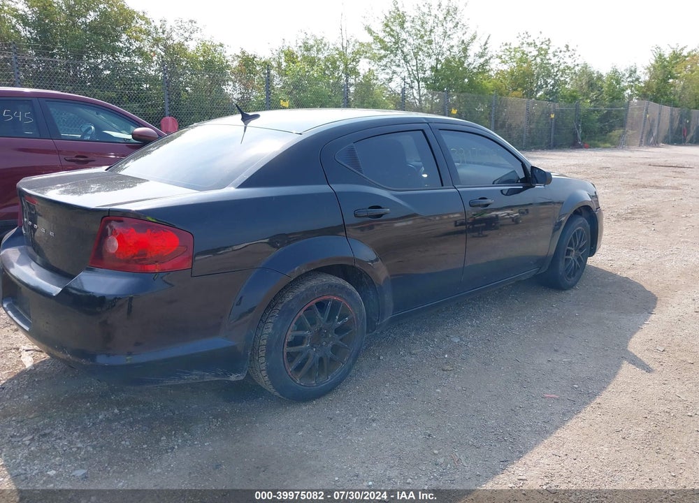 2011 DODGE AVENGER EXPRESS VIN: 1B3BD4FB7BN608859