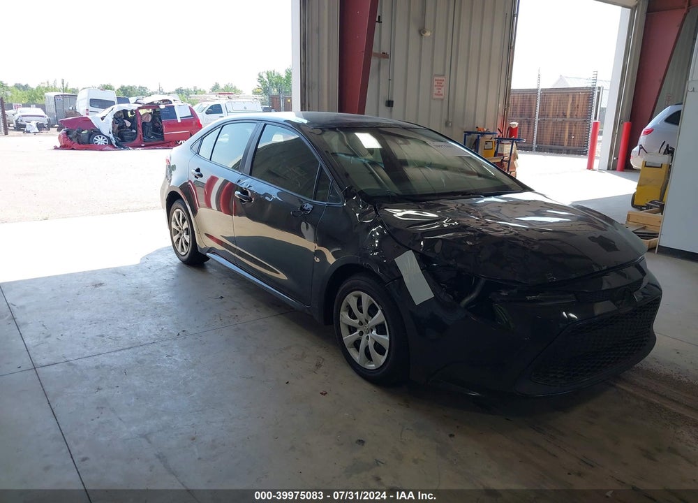 2022 TOYOTA COROLLA LE VIN: JTDEPMAE7NJ220482