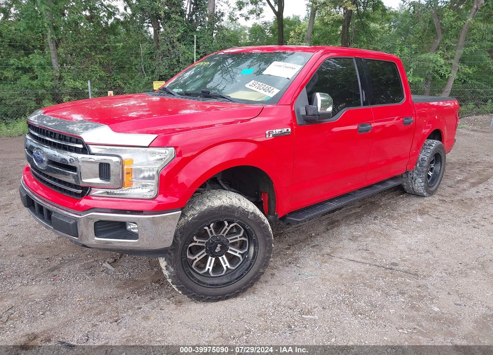 2018 FORD F-150 XLT VIN: 1FTEW1CP4JKC16734