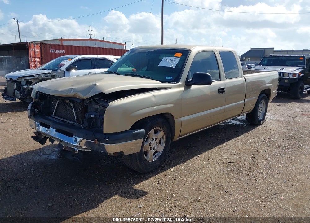 2005 CHEVROLET SILVERADO 1500 LS VIN: 1GCEC19V95Z102935