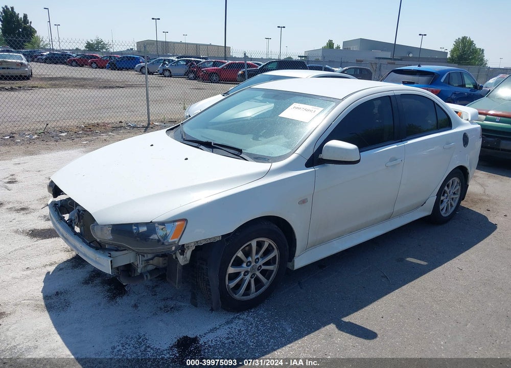 2012 MITSUBISHI LANCER SE VIN: JA32V2FW0CU022755