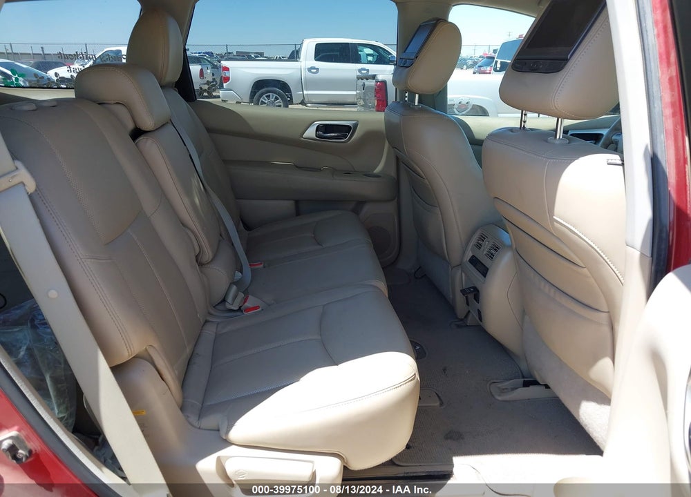 2013 NISSAN PATHFINDER PLATINUM VIN: 5N1AR2MN7DC658975