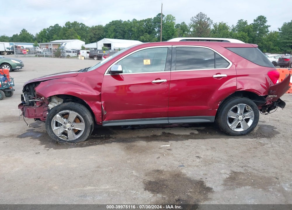 2012 CHEVROLET EQUINOX LTZ VIN: 2GNFLFE53C6257021