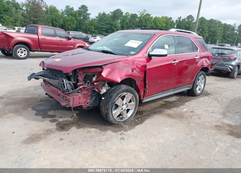 2012 CHEVROLET EQUINOX LTZ VIN: 2GNFLFE53C6257021