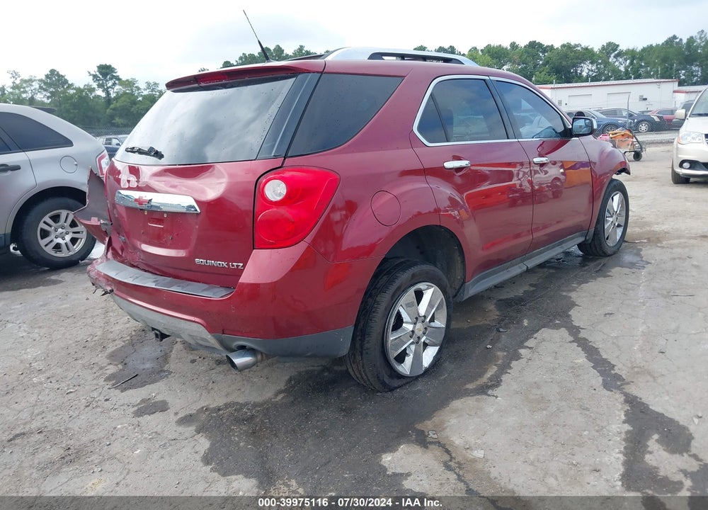 2012 CHEVROLET EQUINOX LTZ VIN: 2GNFLFE53C6257021