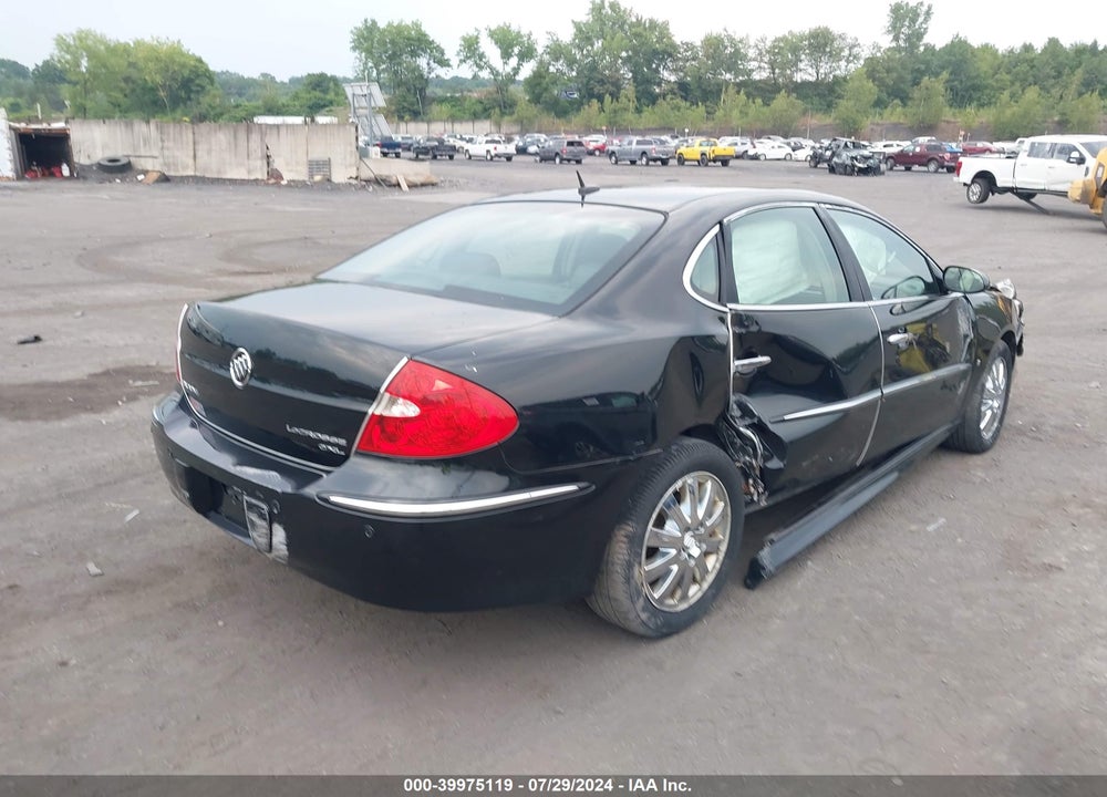 2008 BUICK LACROSSE CXL VIN: 2G4WD582381165005