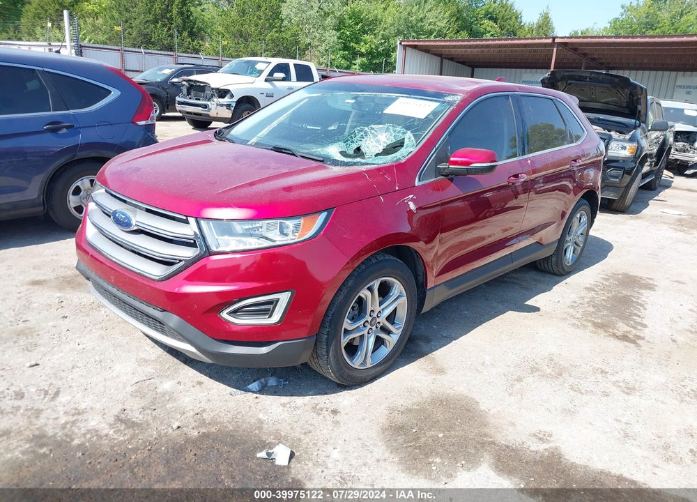 2018 FORD EDGE TITANIUM VIN: 2FMPK3K93JBB44031