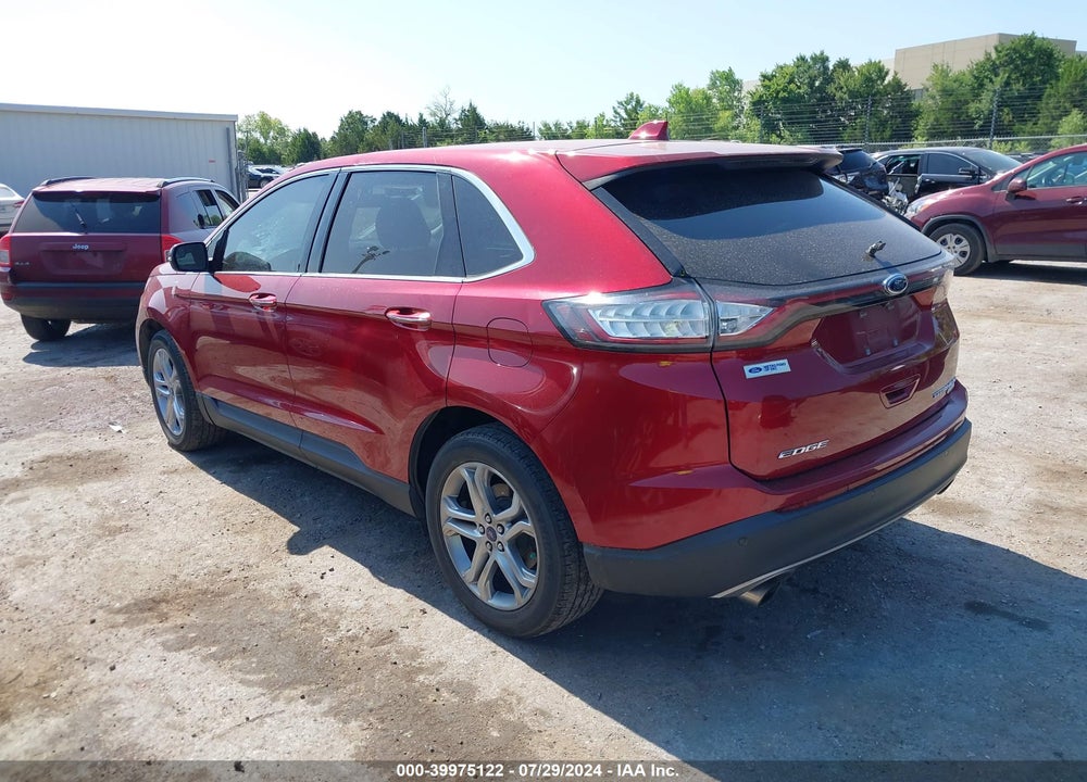 2018 FORD EDGE TITANIUM VIN: 2FMPK3K93JBB44031