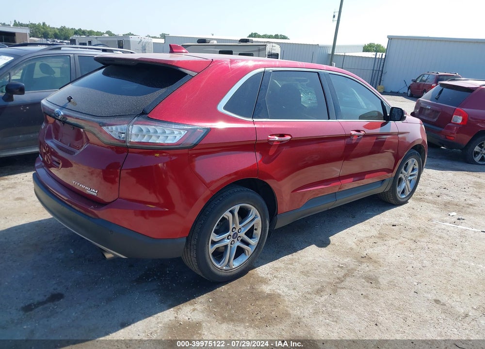 2018 FORD EDGE TITANIUM VIN: 2FMPK3K93JBB44031