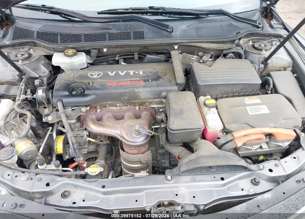 2011 TOYOTA CAMRY HYBRID VIN: 4T1BB3EK7BU142495