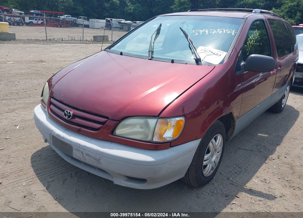 2003 TOYOTA SIENNA LE VIN: 4T3ZF13C73U542455