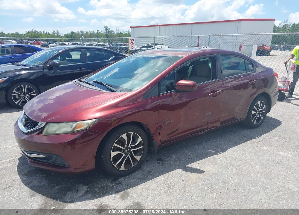 2015 HONDA CIVIC EX VIN: 19XFB2F8XFE000228
