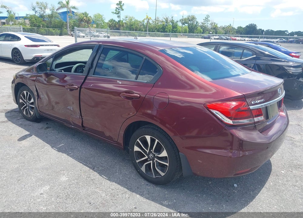 2015 HONDA CIVIC EX VIN: 19XFB2F8XFE000228