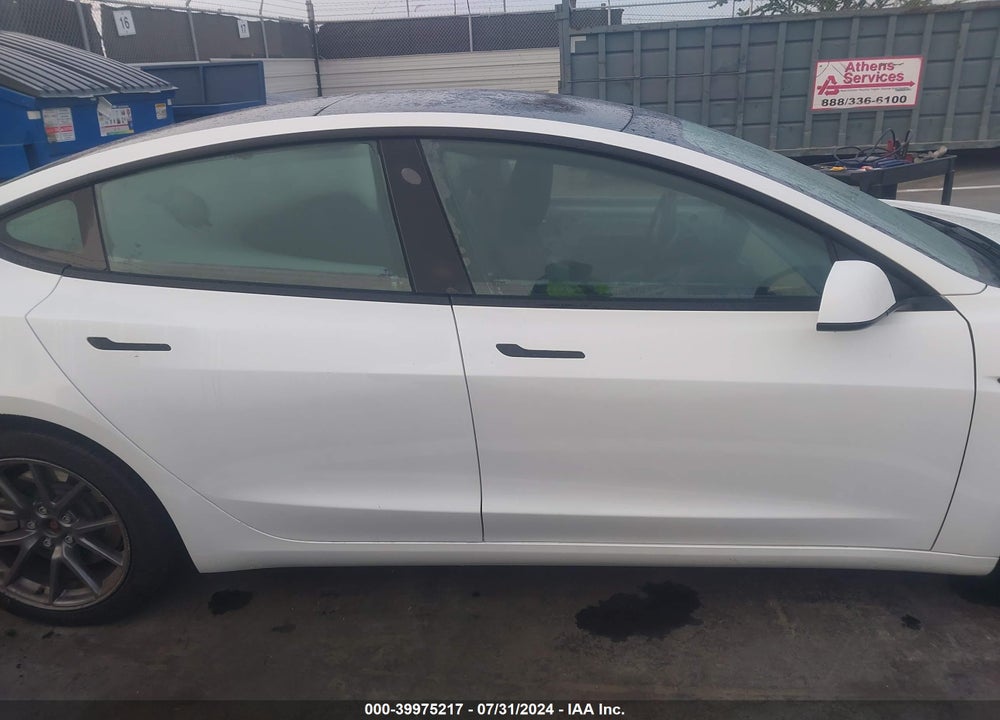 2021 TESLA MODEL 3 VIN: 5YJ3E1EA8MF997262