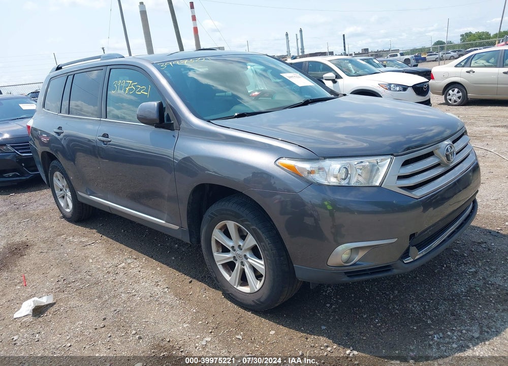 2012 TOYOTA HIGHLANDER SE V6 VIN: 5TDBK3EH2CS150860