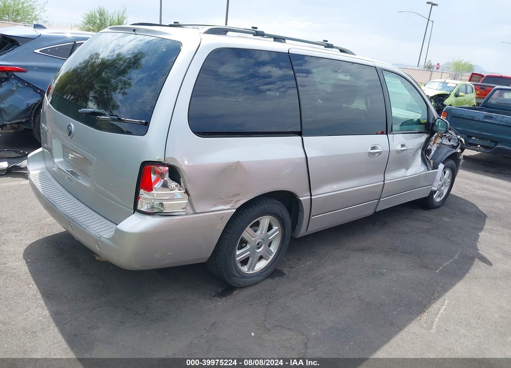2004 MERCURY MONTEREY VIN: 2MRDA20204BJ04386