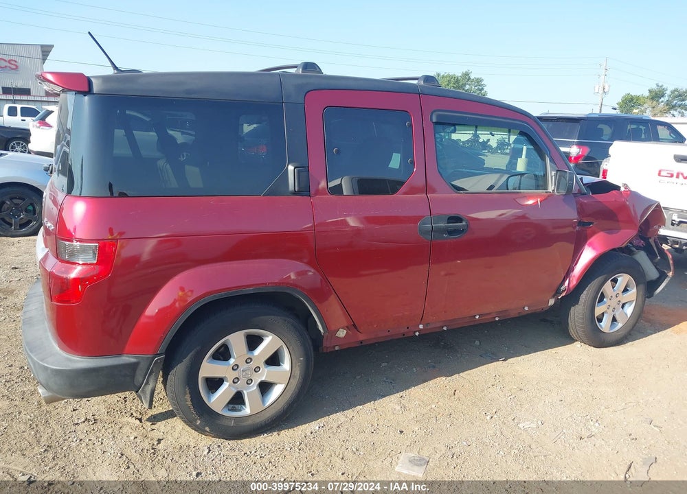 2009 HONDA ELEMENT EX VIN: 5J6YH28739L005434