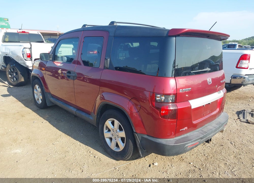 2009 HONDA ELEMENT EX VIN: 5J6YH28739L005434