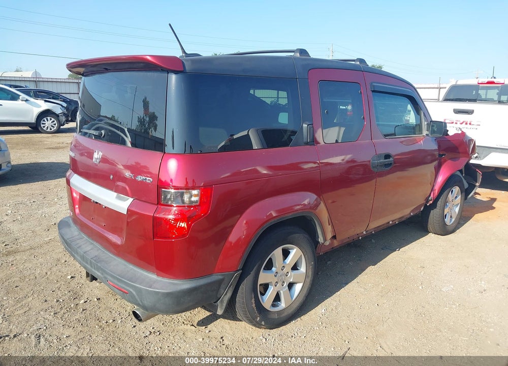 2009 HONDA ELEMENT EX VIN: 5J6YH28739L005434