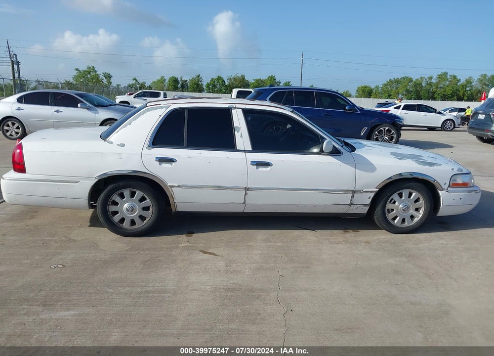 2004 MERCURY GRAND MARQUIS LS VIN: 2MEFM75W64X650493