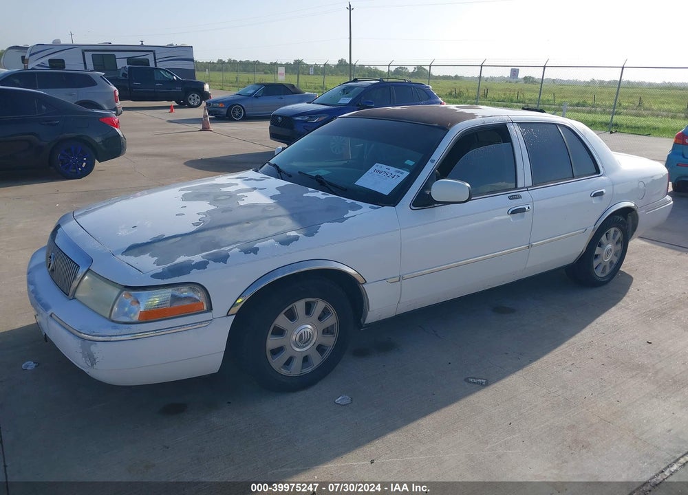 2004 MERCURY GRAND MARQUIS LS VIN: 2MEFM75W64X650493