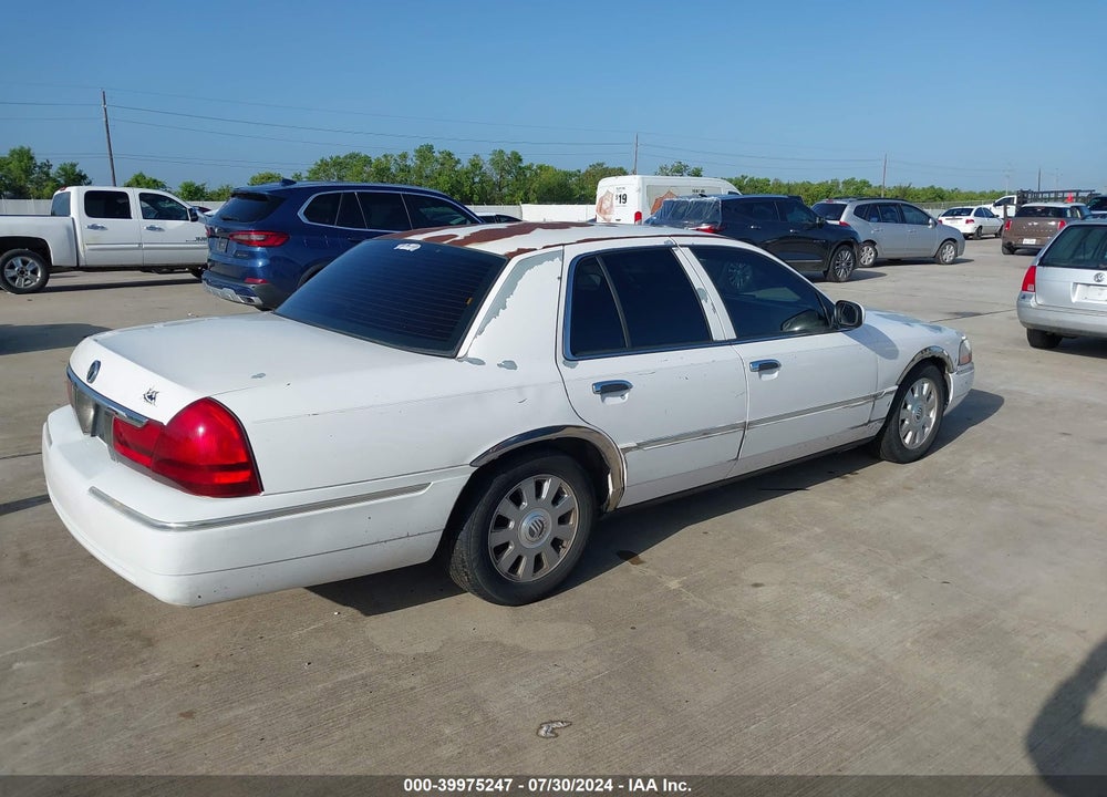 2004 MERCURY GRAND MARQUIS LS VIN: 2MEFM75W64X650493