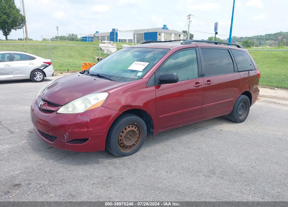 2009 TOYOTA SIENNA LE VIN: 5TDZK23C69S270024