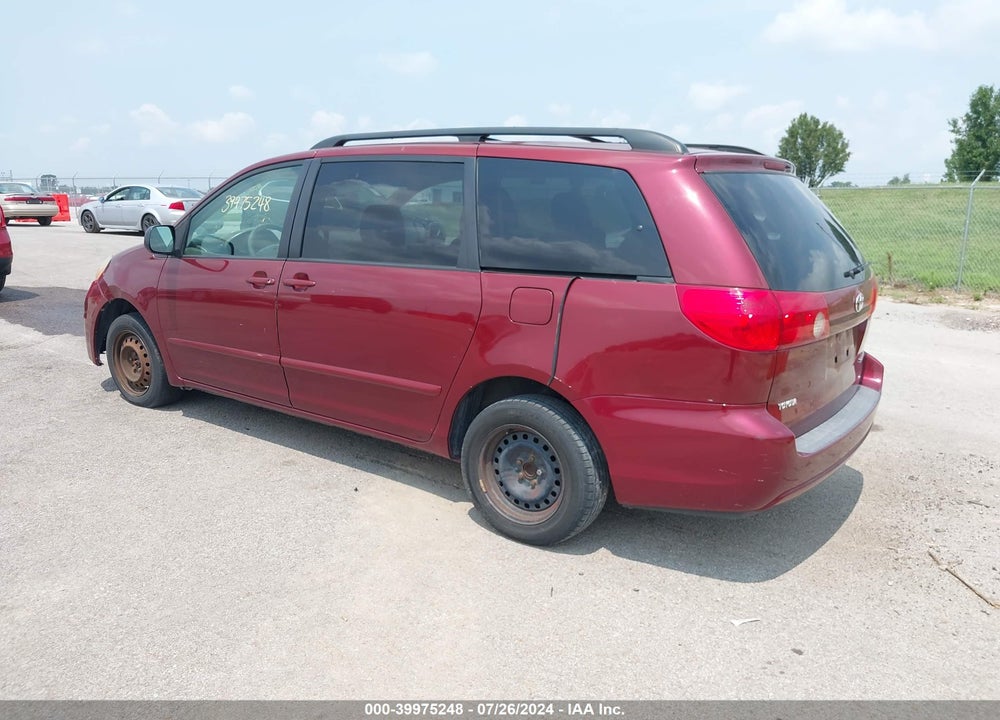 2009 TOYOTA SIENNA LE VIN: 5TDZK23C69S270024