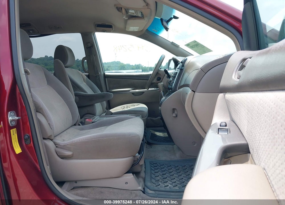 2009 TOYOTA SIENNA LE VIN: 5TDZK23C69S270024