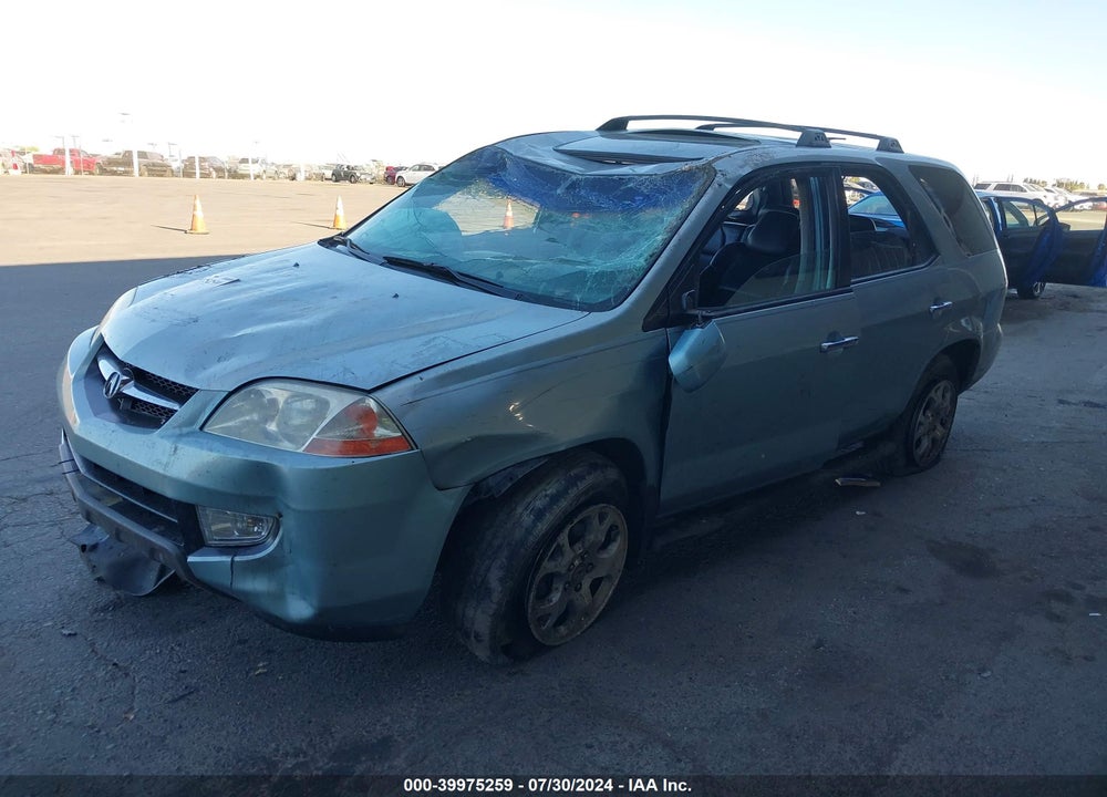 2002 ACURA MDX VIN: 2HNYD18602H535473