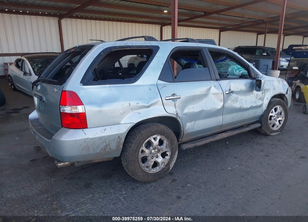 2002 ACURA MDX VIN: 2HNYD18602H535473
