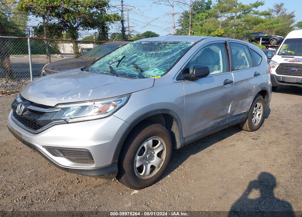 2016 HONDA CR-V LX VIN: 2HKRM4H38GH663105