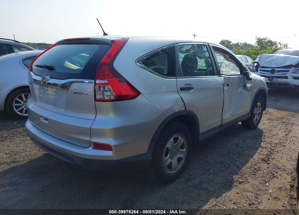 2016 HONDA CR-V LX VIN: 2HKRM4H38GH663105