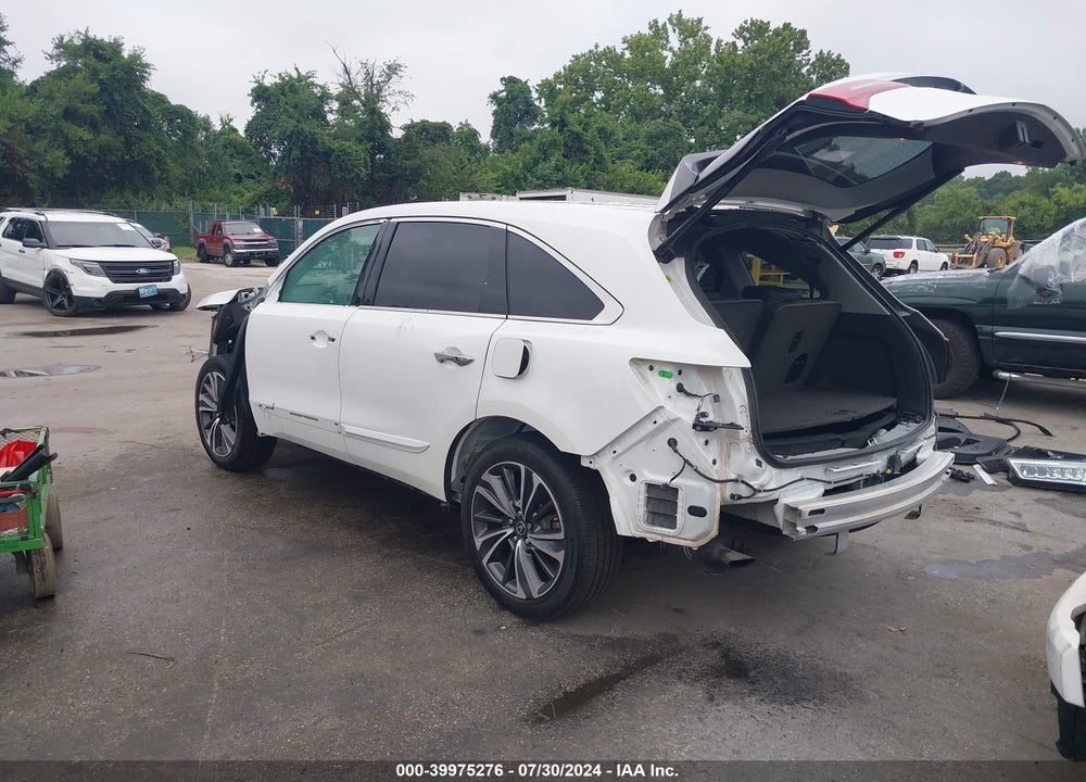 2020 ACURA MDX TECHNOLOGY PACKAGE VIN: 5J8YD4H51LL023631