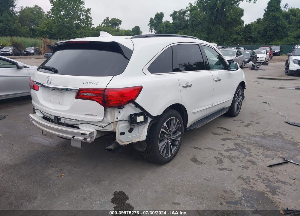 2020 ACURA MDX TECHNOLOGY PACKAGE VIN: 5J8YD4H51LL023631