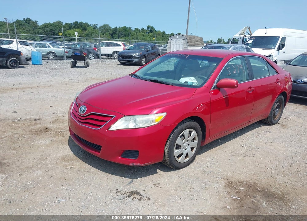 2010 TOYOTA CAMRY LE VIN: 4T1BF3EKXAU580110