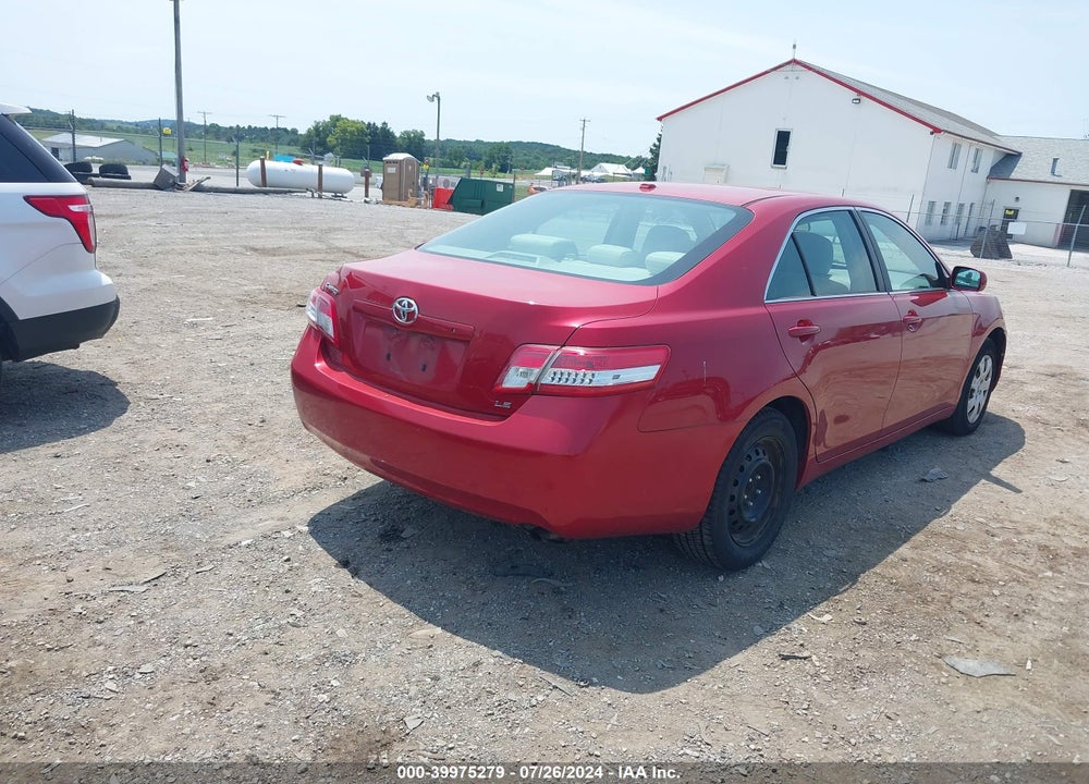2010 TOYOTA CAMRY LE VIN: 4T1BF3EKXAU580110