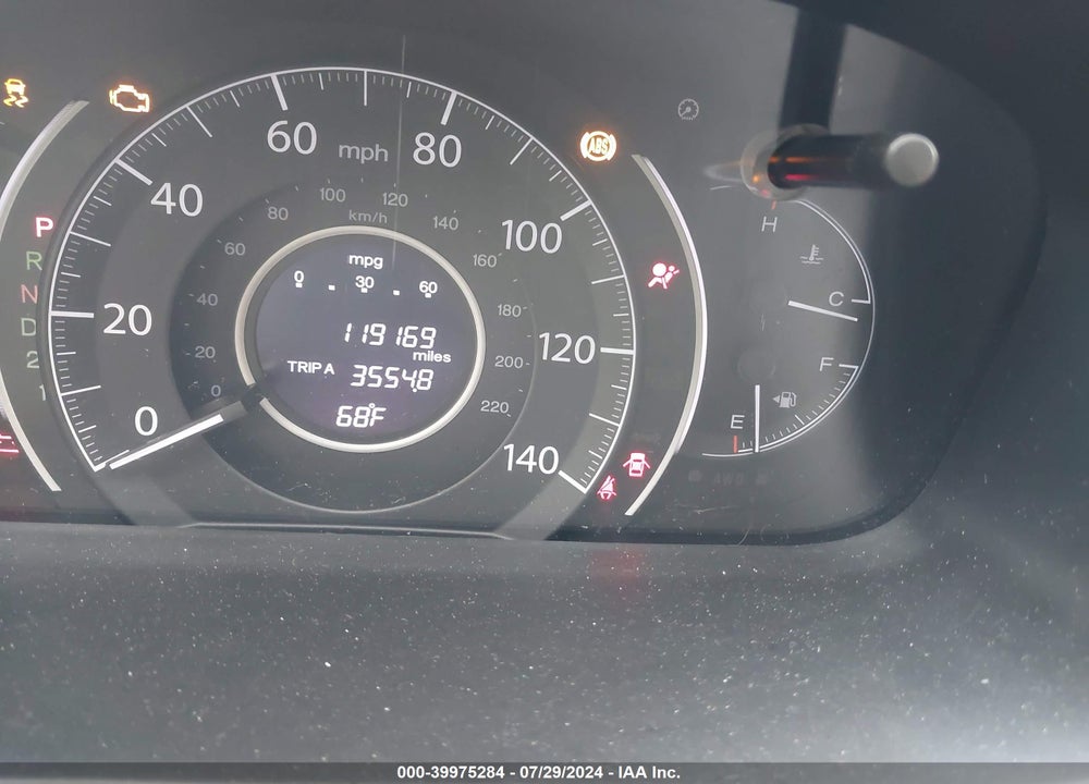 2013 HONDA CR-V EX-L VIN: 2HKRM4H70DH653750