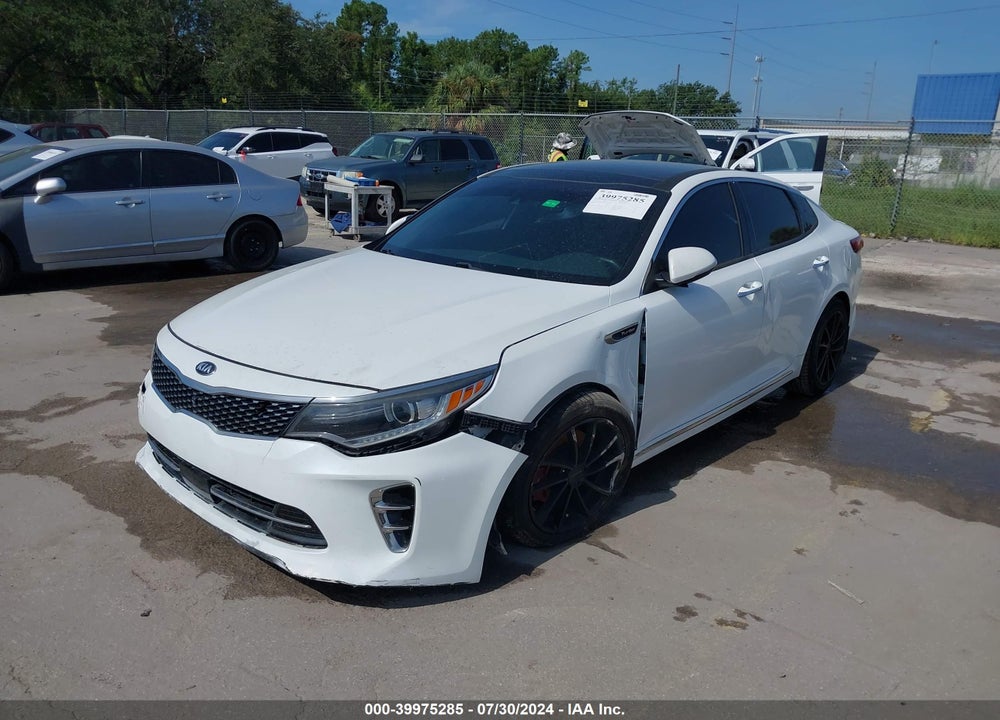 2016 KIA OPTIMA SXL TURBO VIN: 5XXGV4L25GG115979